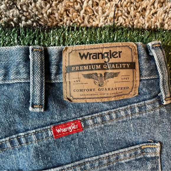 Wrangler Regular Fit Denim Jeans 34x29 - Picture 2 of 5